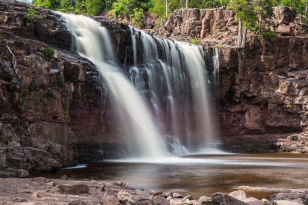 AMB Fine Art Photography - Lower Falls at Gooseberry Falls State Park