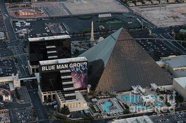 Luxor Hotel the Strip, Las Vegas Throw Pillow by PhotoStock-Israel - Pixels