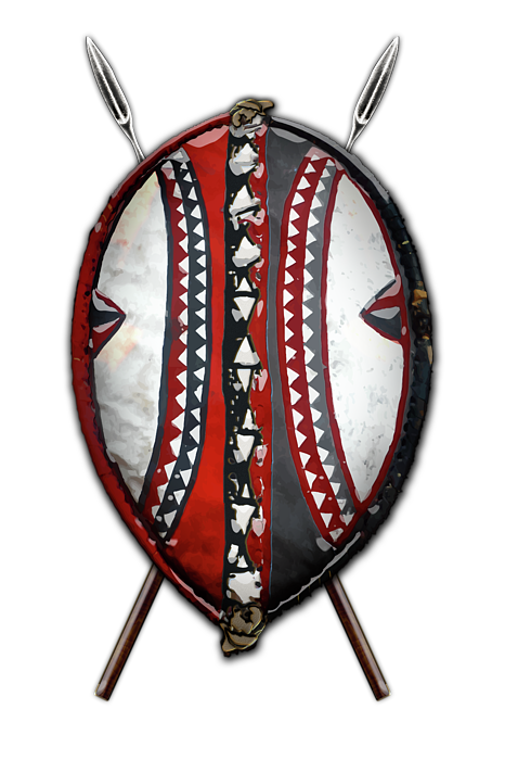Maasai Shields Fabric