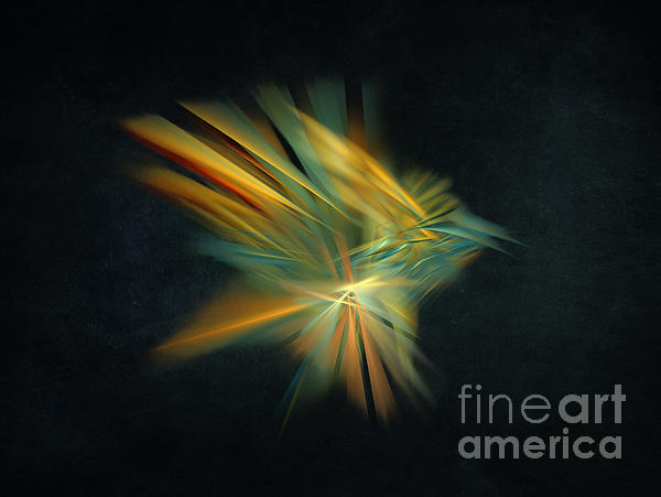 Magic Bird Fractal Art Digital Art