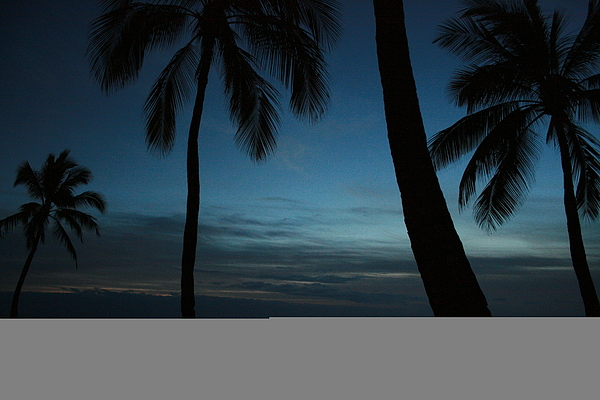 Maili Beach After Sunset Photograph