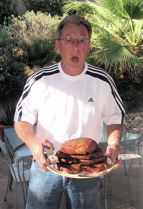Man Who Barbecues Photograph