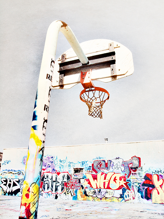 Tara Turner - Graffiti Basketball Hoop