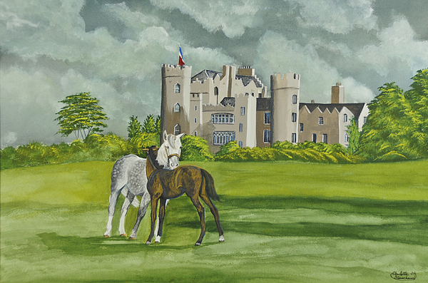 Charlotte Blanchard - Mare and Foal, Fyvie Castle, Scotland