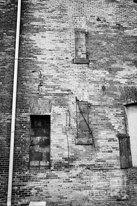 Metal Door And Window Shutters In Hoosac Stores Old Brick Wool