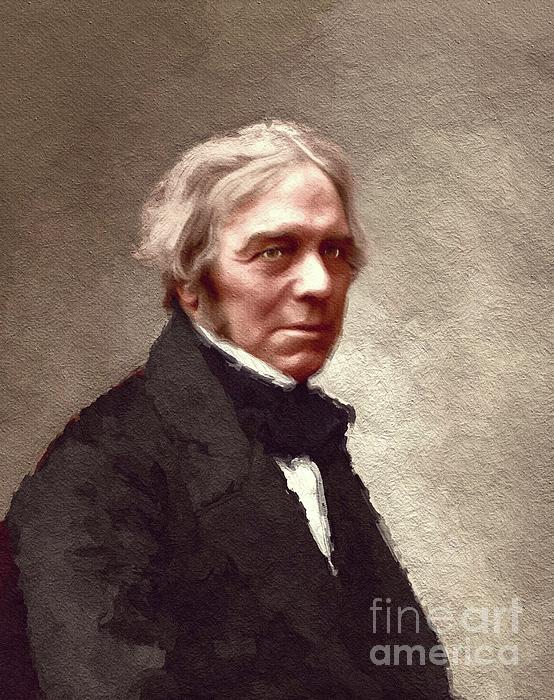 Michael Faraday, Famous Scientist Inventor Fleece Blanket by Esoterica Art  Agency - Pixels
