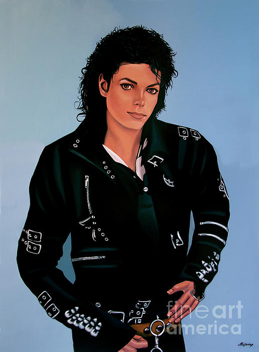 Michael Jackson Bad Long Sleeve T-Shirt by Paul Meijering - Fine Art America