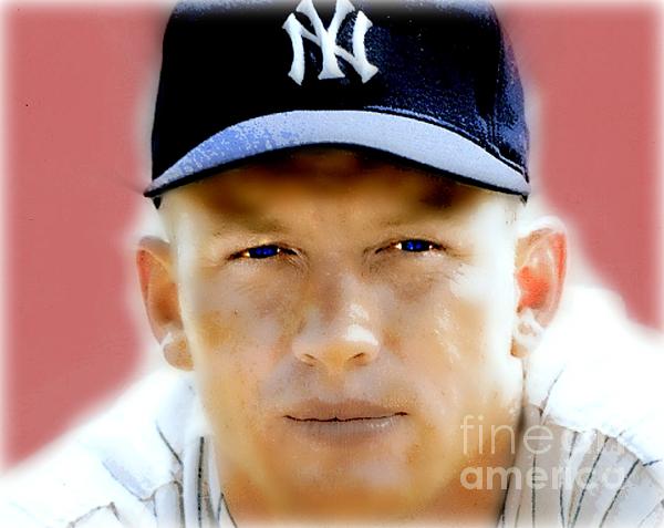 Mickey Mantle Wallpaper iPhone Cases for Sale