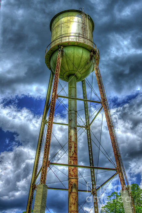 Mary Leila Cotton Mill Water Tower Art Photograph by Reid Callaway - Fine  Art America