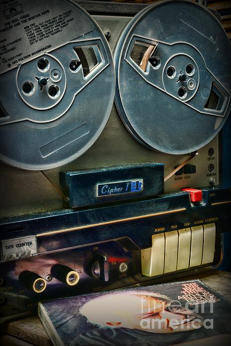 Music- Reel to Reel Tape Deck iPhone 14 Pro Max Case by Paul Ward