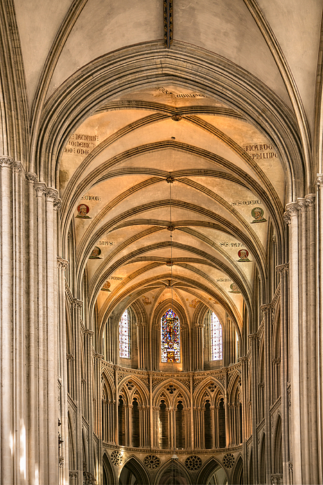 Chartres Cathedral West Facade by Jurgen Lorenzen