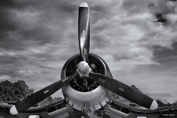Navy Corsair Propeller Photograph