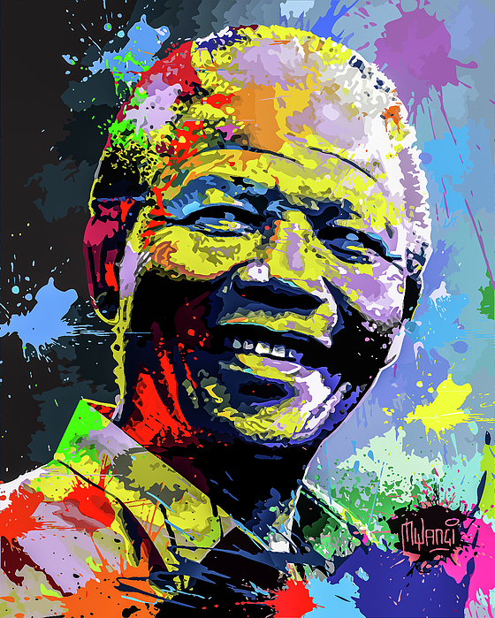 Nelson Mandela Madiba Digital Art