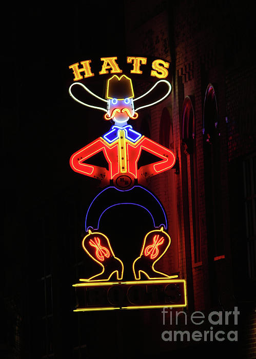 neon lights hats