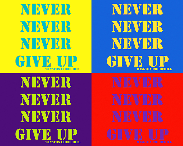 100+] Never Give Up Wallpapers