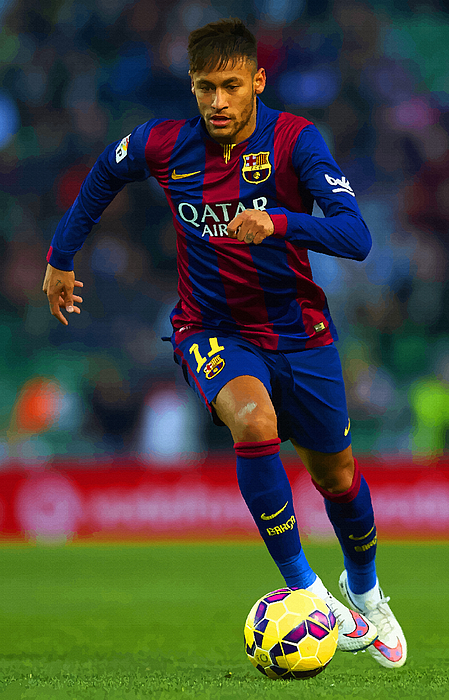 neymar jr soccer ball