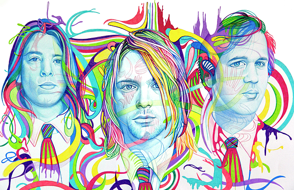 Nirvana Sticker by Joshua Morton - Fine Art America