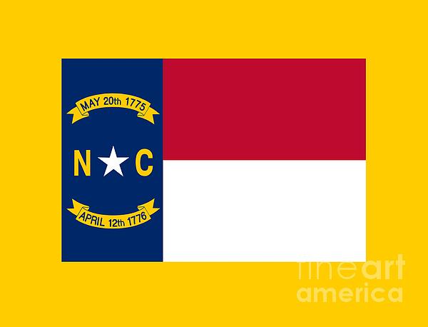 North Carolina Flag Digital Art