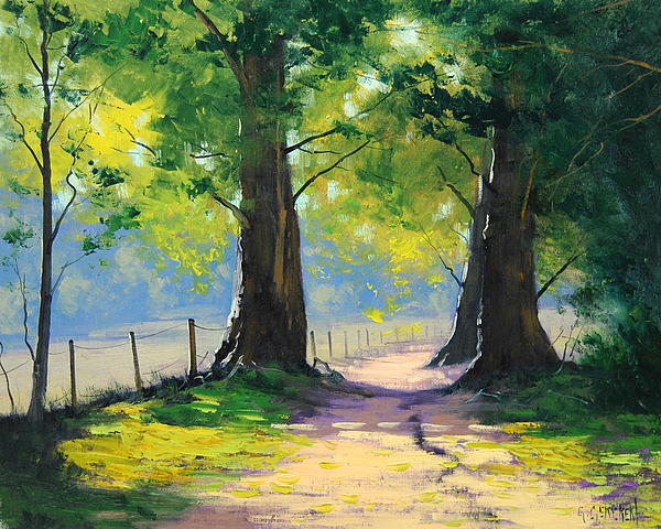 Oak Tree Trail Painting