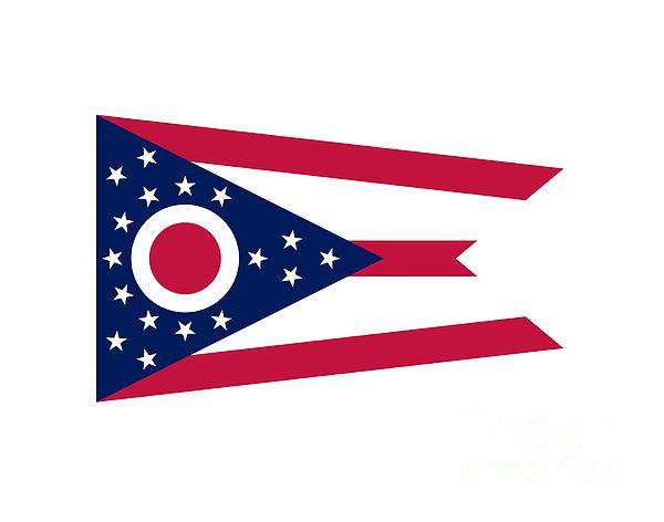 Ohio Flag Digital Art