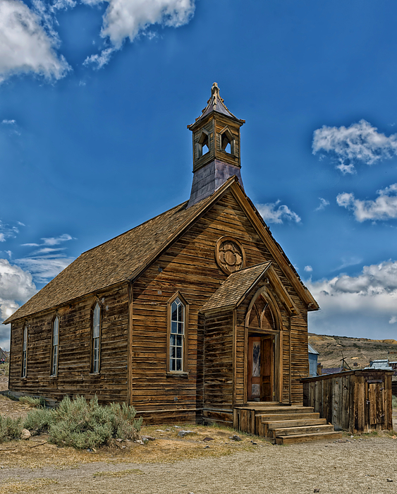 Old Church - Bodie Ghost Town by Mountain Dreams