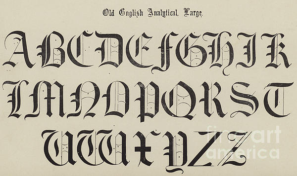 Olde English Font