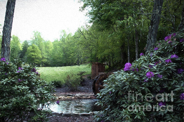 Luther Fine Art - Old Mill Serenity