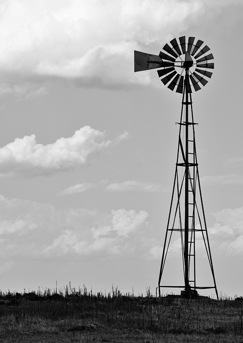 Old Windmill II Photograph
