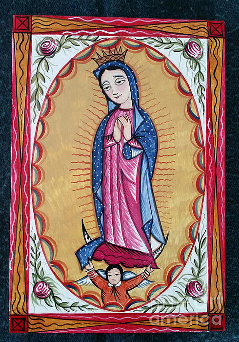 Our Lady of Guadalupe - AOGAD Jigsaw Puzzle by Br Arturo Olivas OFS -  Pixels Puzzles