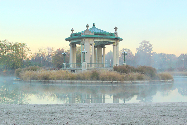 Greg Matchick - Pagoda Lake and Bandstand in Forest Park
