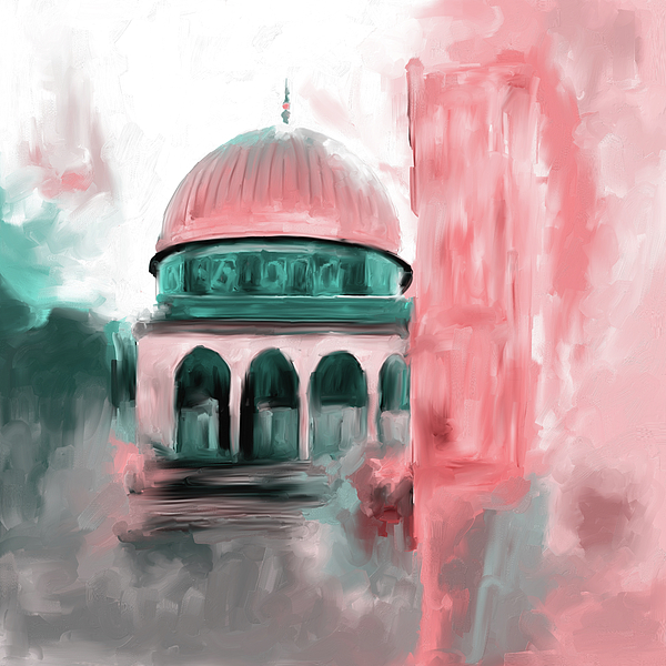 masjid e Nabwi 595 4 Painting by Mawra Tahreem - Pixels