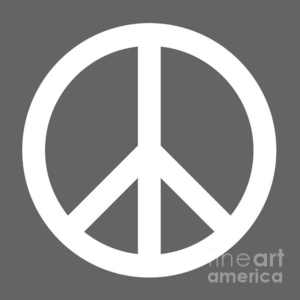 Peace Sign Digital Art