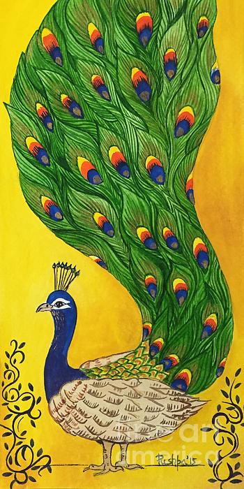 DIY Oil Painting Paint by Numbers Kits for Adult Paint Color According to  The Numbers on The Canvas 16x20 inch - Beautiful Peacock, Drawing with  Brushes Christmas Decor (Without Frame) : Amazon.ae: