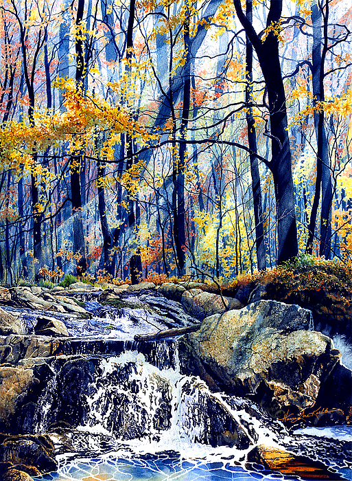 Hanne Lore Koehler - Pebble Creek Autumn