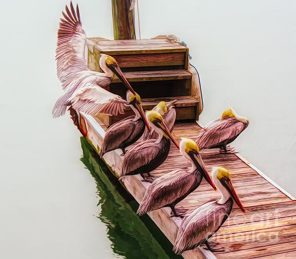 Pelican Wings Coffee Mug by Paulette Thomas - Pixels