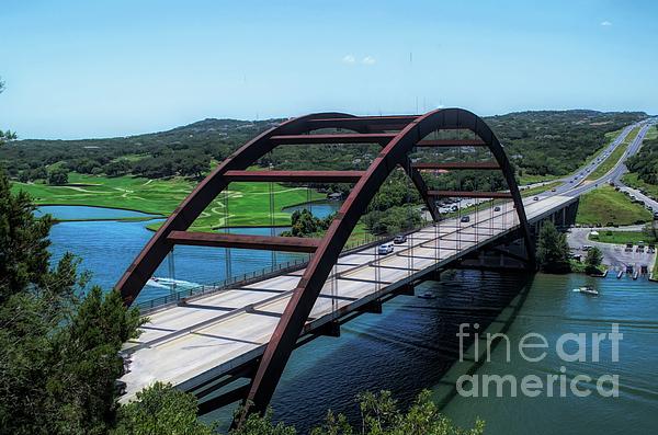 Luther Fine Art - PennyBacker Bridge Austin Texas