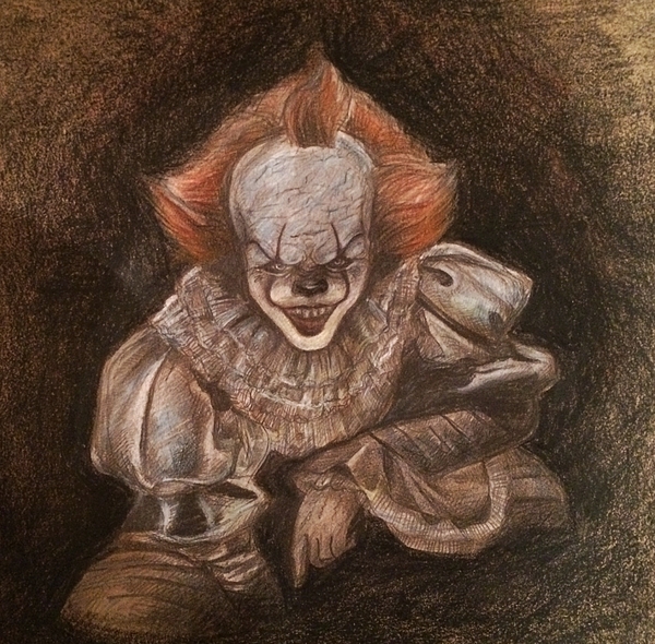 Pennywise The Clown Drawings for Sale - Fine Art America