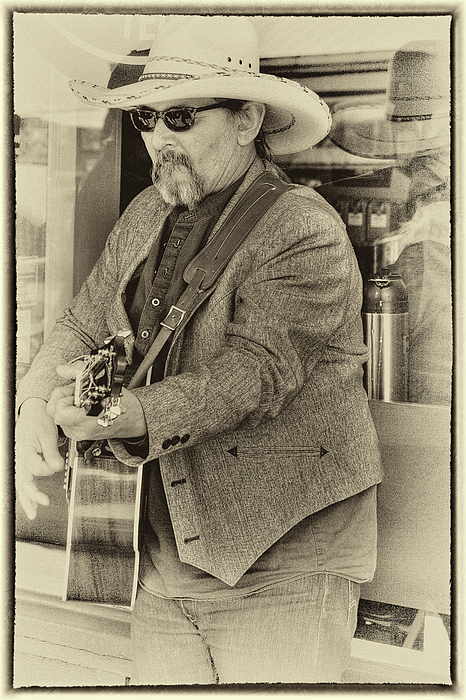 Pike Place Musician Photograph