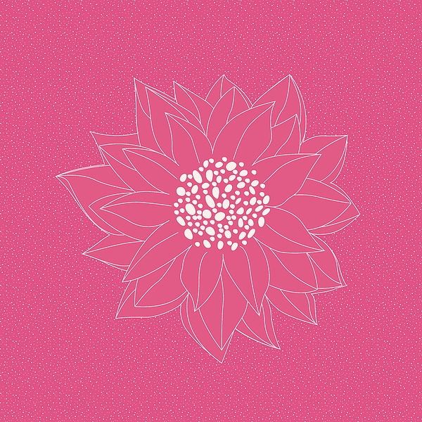 Pink Chrysanthemum Digital Art