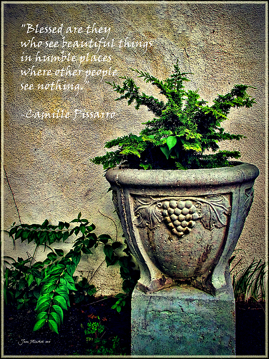 Pissarro Inspirational Quote Photograph