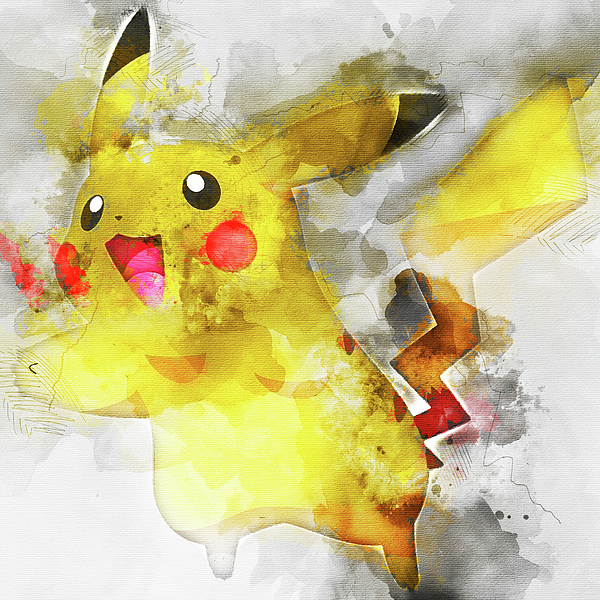 Sticker Mural Pokemon Pikachu - Boutique Pokemon