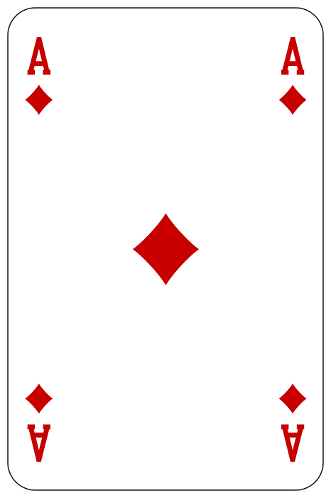 ace of diamonds playing card