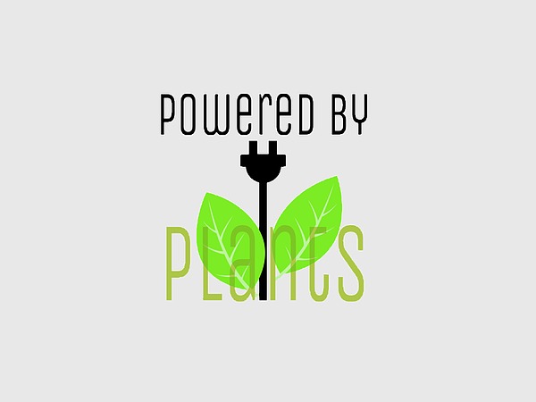 Powered By Plants Photograph