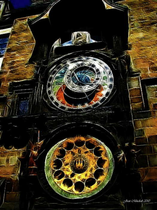 Joan  Minchak - Prague Clock