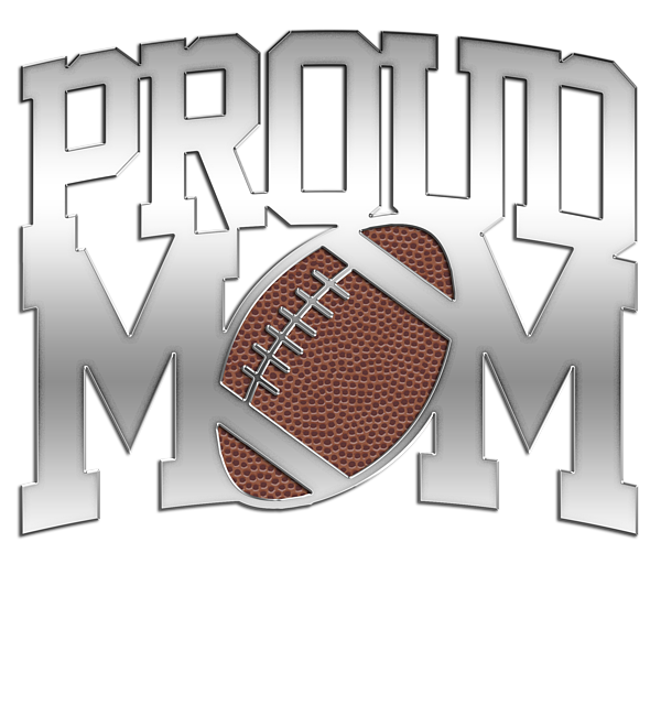 Proud Football Mom Supportive Mom Football Fun Mom Shirt - TeeUni