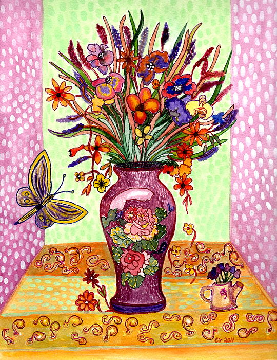 Connie Valasco - Purple Vase