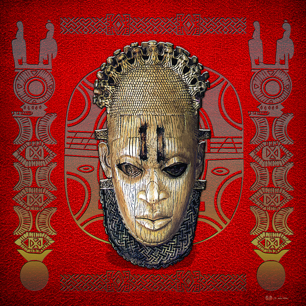 Queen Mother Idia - Ivory Hip Pendant Mask - Nigeria - Edo Peoples ...