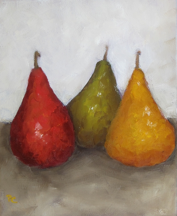 Patricia Cleasby - Red Yellow Green Pears
