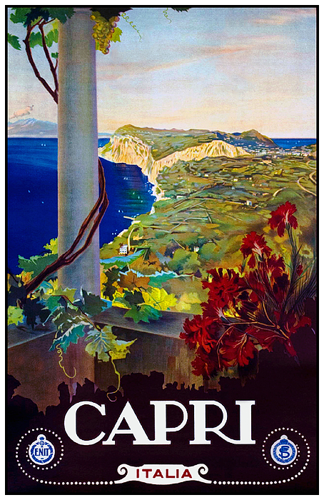 Capri Travel Poster