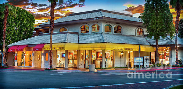 El Paseo Palm Desert Vertical Photograph by David Zanzinger - Fine